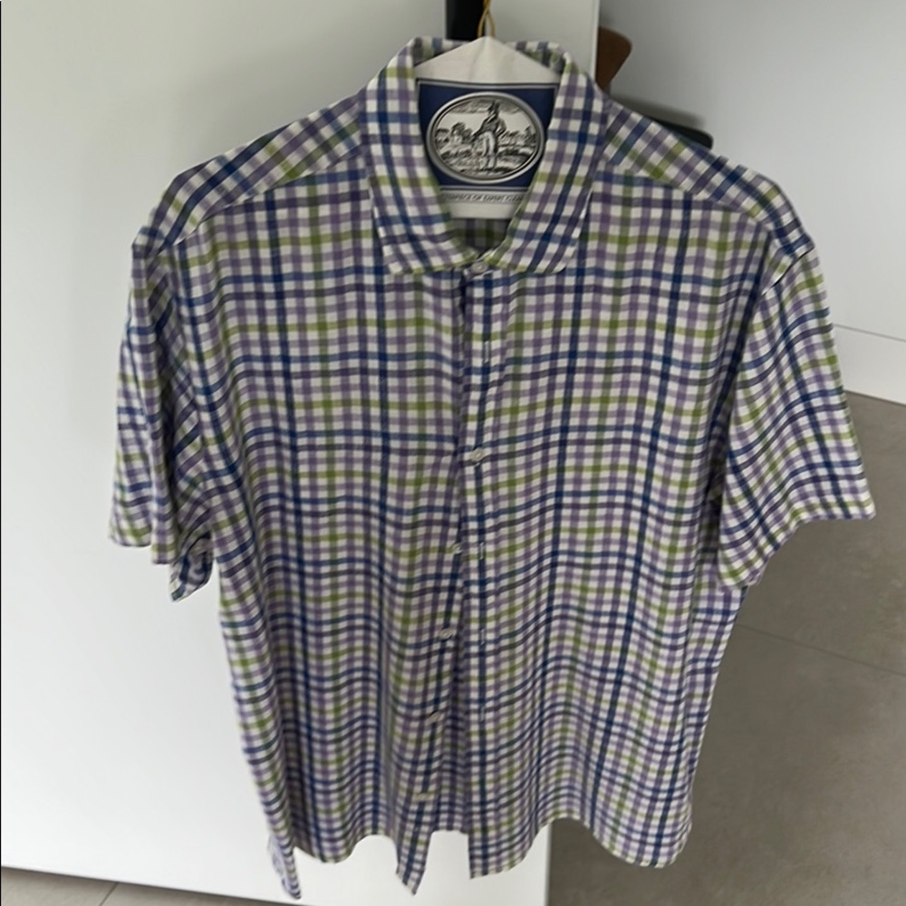 Men’s shirt sleeve Linen button down